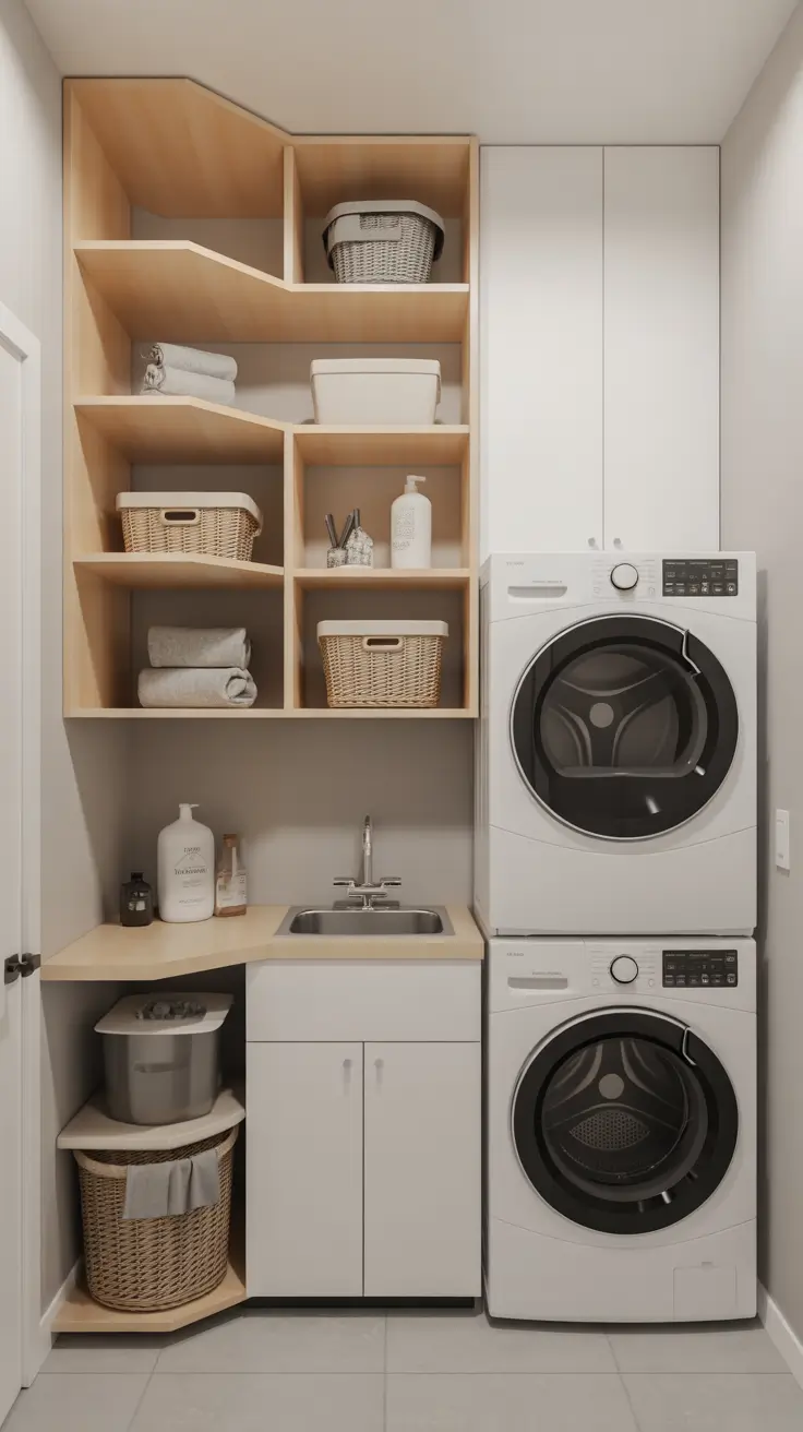 Laundry Room Shelves Ideas 2026: Modern, Farmhouse & Small Space Storage Solutions