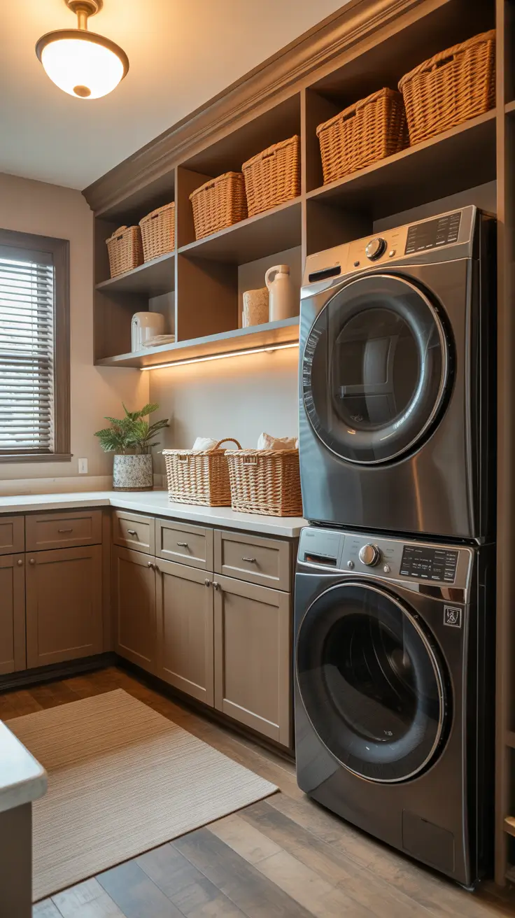 Laundry Room Shelves Ideas 2026: Modern, Farmhouse & Small Space Storage Solutions