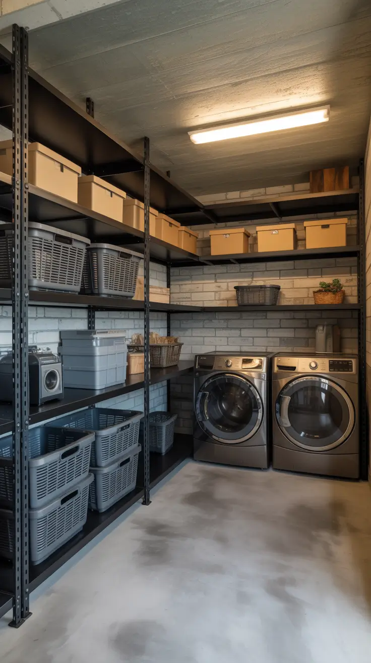 Laundry Room Shelves Ideas 2026: Modern, Farmhouse & Small Space Storage Solutions