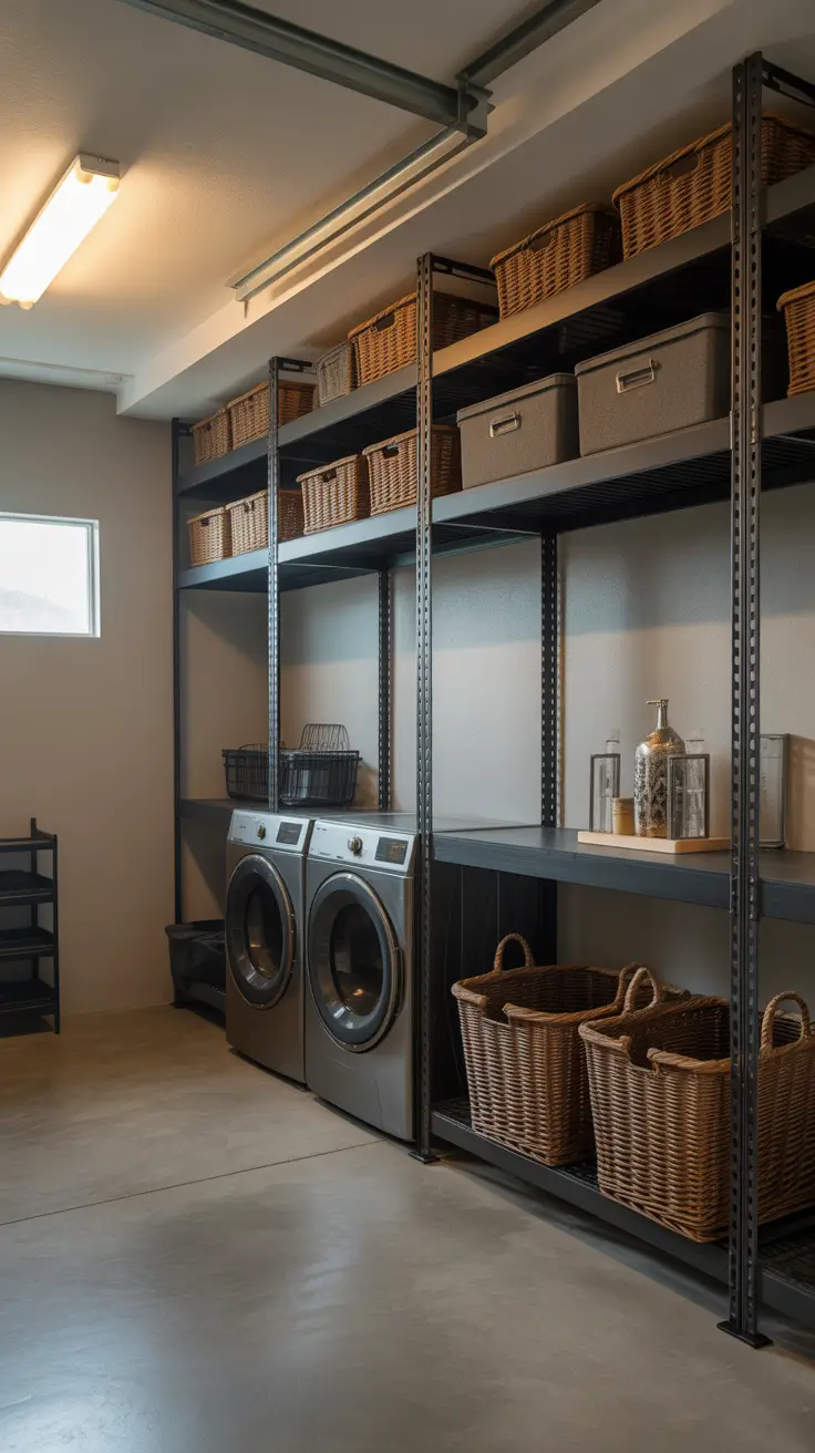 Laundry Room Shelves Ideas 2026: Modern, Farmhouse & Small Space Storage Solutions