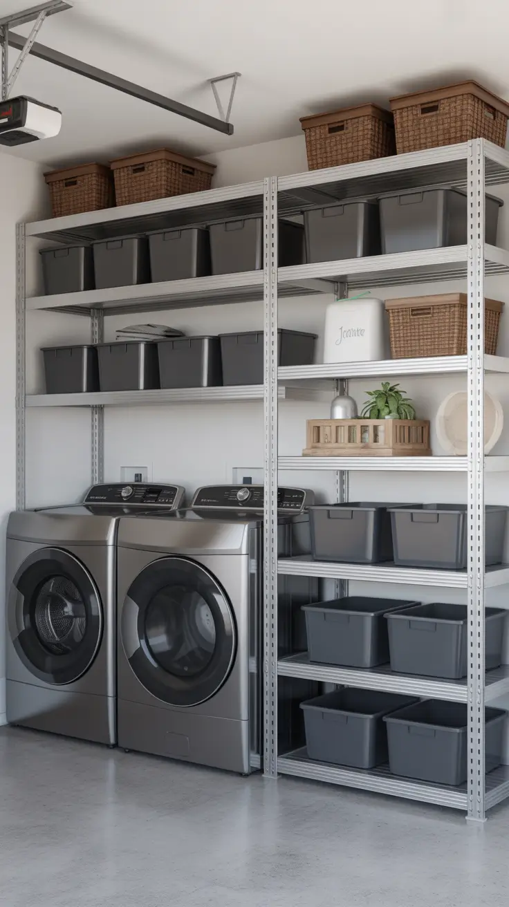 Laundry Room Shelves Ideas 2026: Modern, Farmhouse & Small Space Storage Solutions