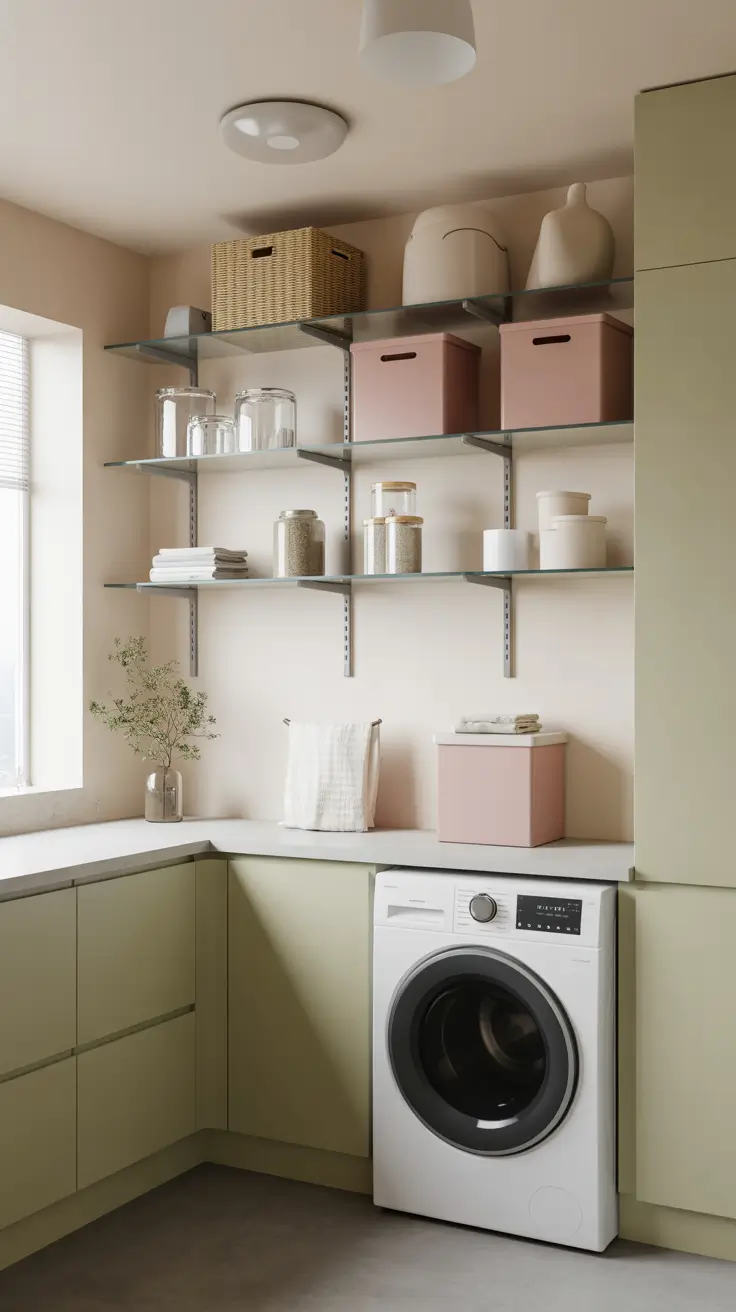 Laundry Room Shelves Ideas 2026: Modern, Farmhouse & Small Space Storage Solutions