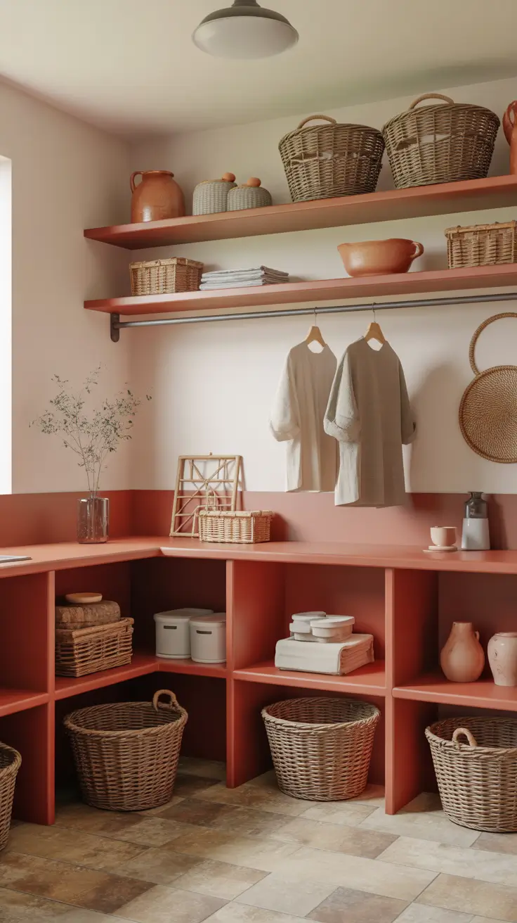 Laundry Room Shelves Ideas 2026: Modern, Farmhouse & Small Space Storage Solutions