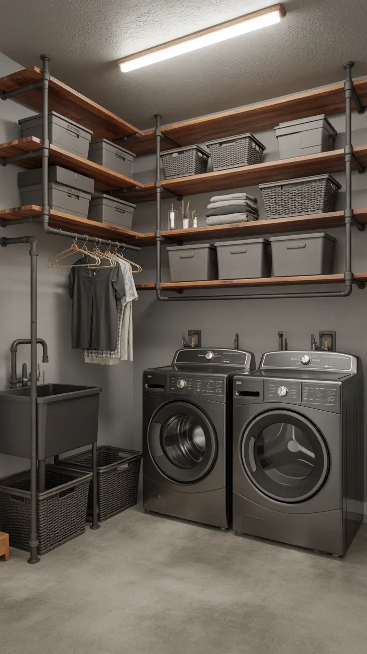 Laundry Room Shelves Ideas 2026: Modern, Farmhouse & Small Space Storage Solutions
