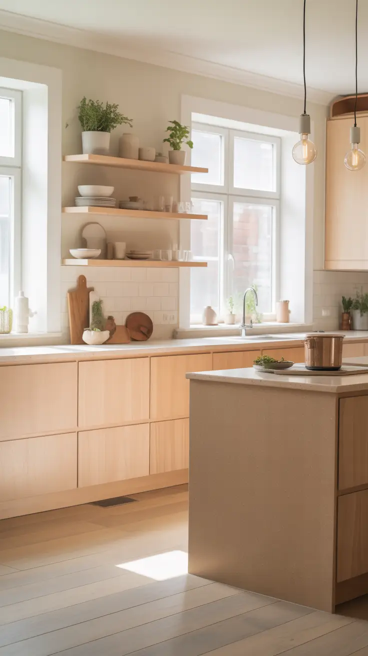 Wood Kitchen Ideas 2026: Modern Natural Designs, Colors, and Smart Layouts