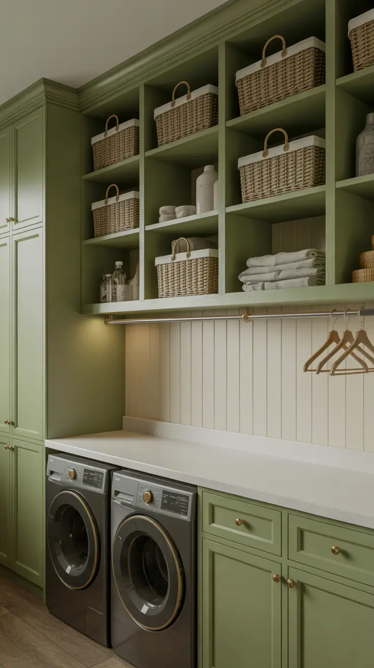 Laundry Room Shelves Ideas 2026: Modern, Farmhouse & Small Space Storage Solutions