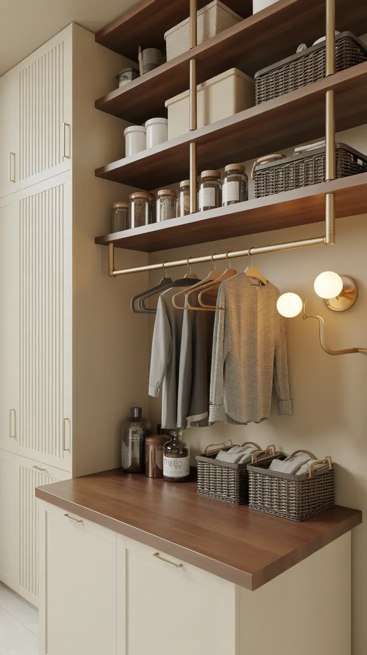 Laundry Room Shelves Ideas 2026: Modern, Farmhouse & Small Space Storage Solutions