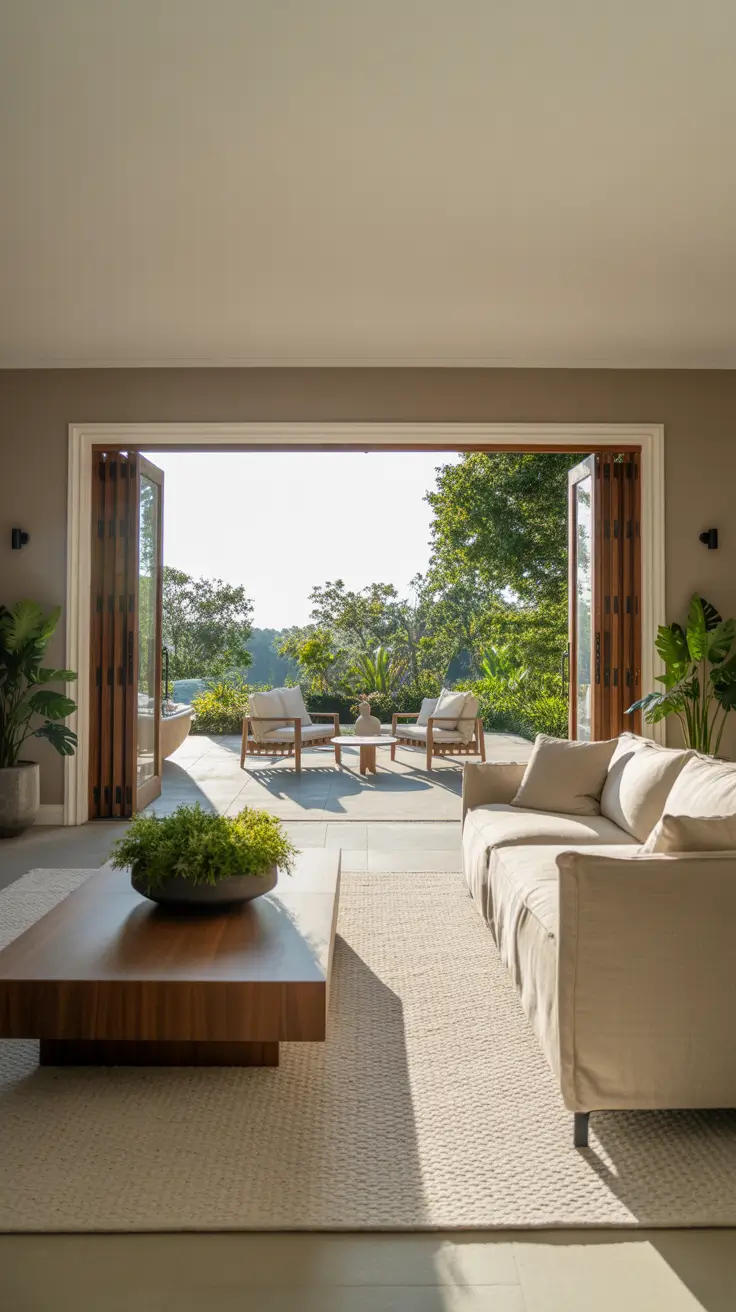 Indoor-Outdoor Living Room 2026: Modern Ideas for Seamless Indoor-Outdoor Design