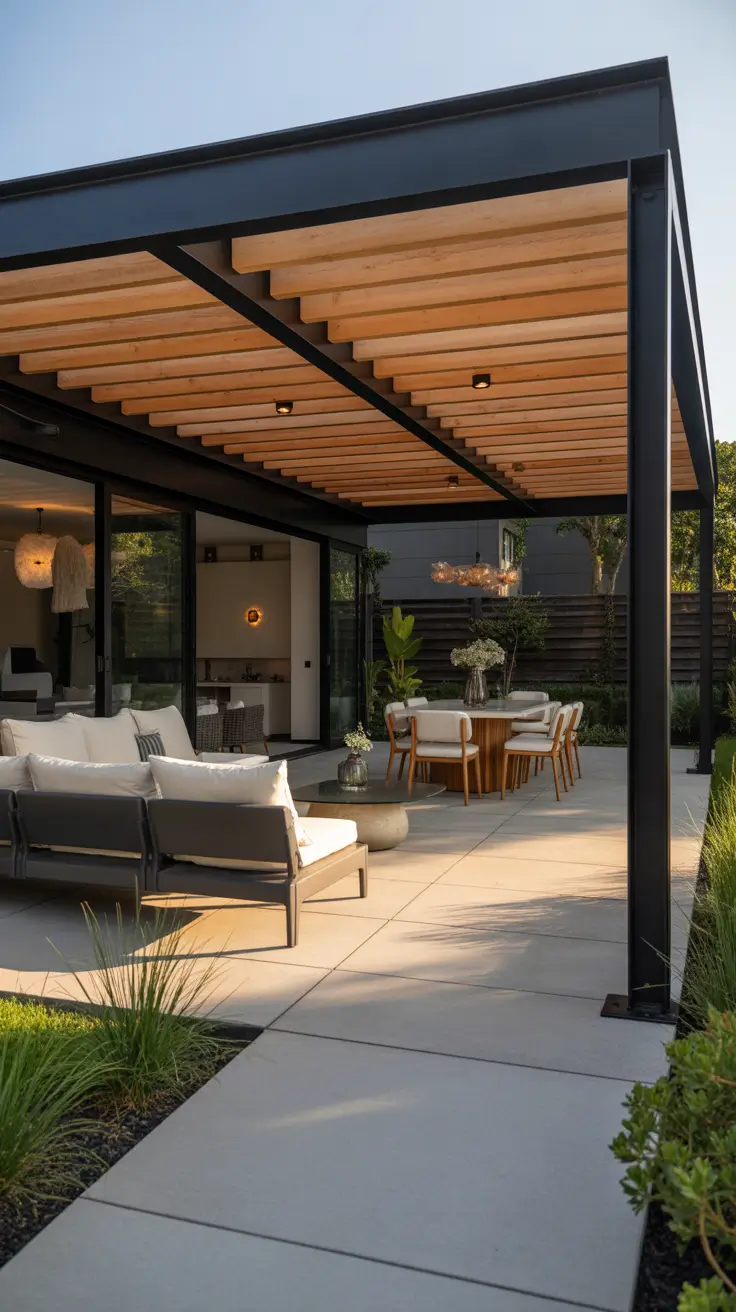 Back Patio Ideas 2026: Modern Covered, Concrete, Pavers, and Cozy Outdoor Spaces