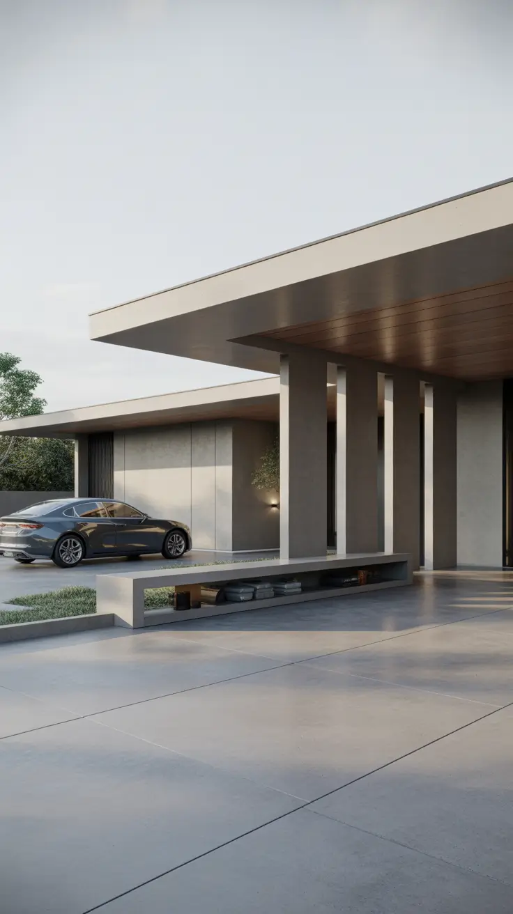Carport Outdoor Ideas 2026: Modern Designs Attached to House with Smart Storage