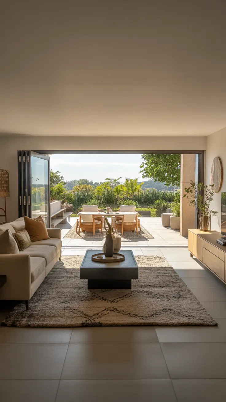 Indoor-Outdoor Living Room 2026: Modern Ideas for Seamless Indoor-Outdoor Design