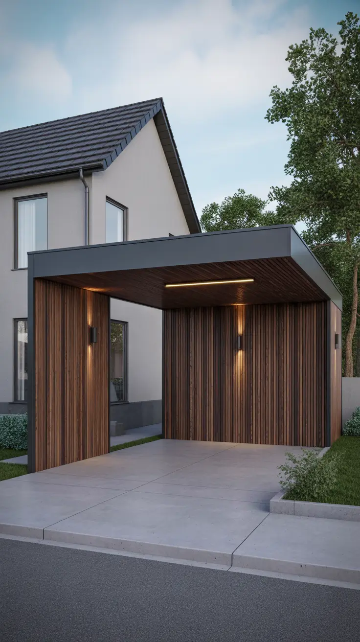 Carport Outdoor Ideas 2026: Modern Designs Attached to House with Smart Storage