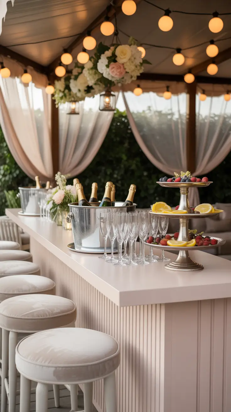 Outdoor Bar Ideas on Backyard 2026: Modern Patio Bars, Wedding Drink Stations, and DIY Builds