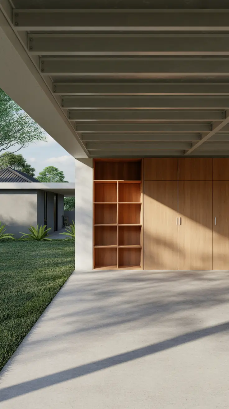 Carport Outdoor Ideas 2026: Modern Designs Attached to House with Smart Storage