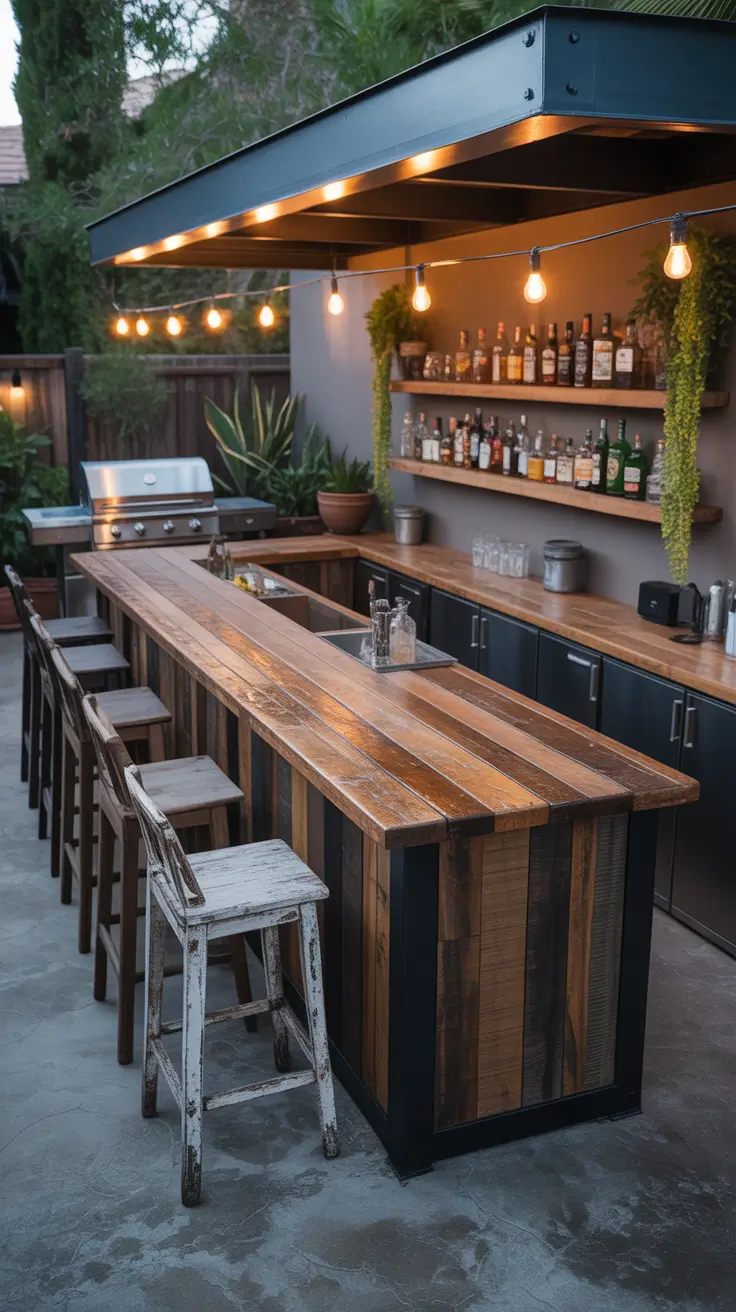 Outdoor Bar Ideas on Backyard 2026: Modern Patio Bars, Wedding Drink Stations, and DIY Builds