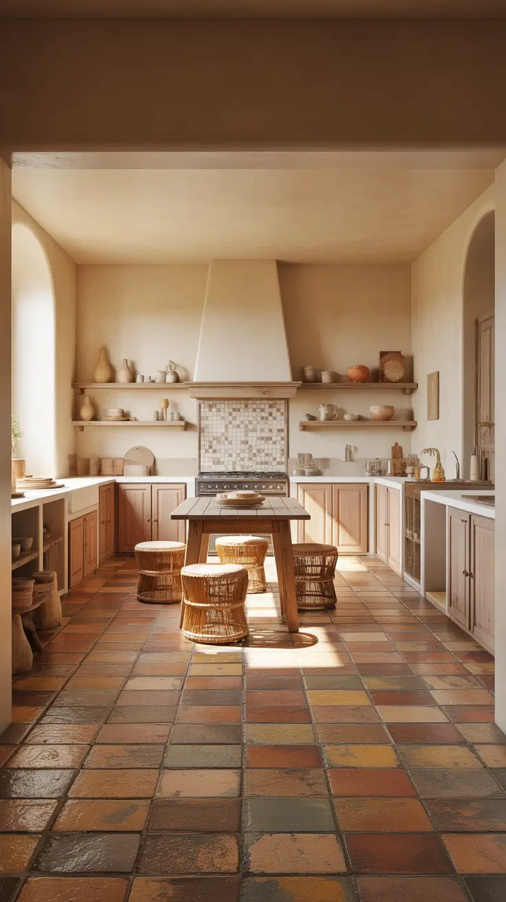 Kitchen Tiles Ideas 2026: Modern Backsplash, Rustic Floors, and Outdoor Tile Trends