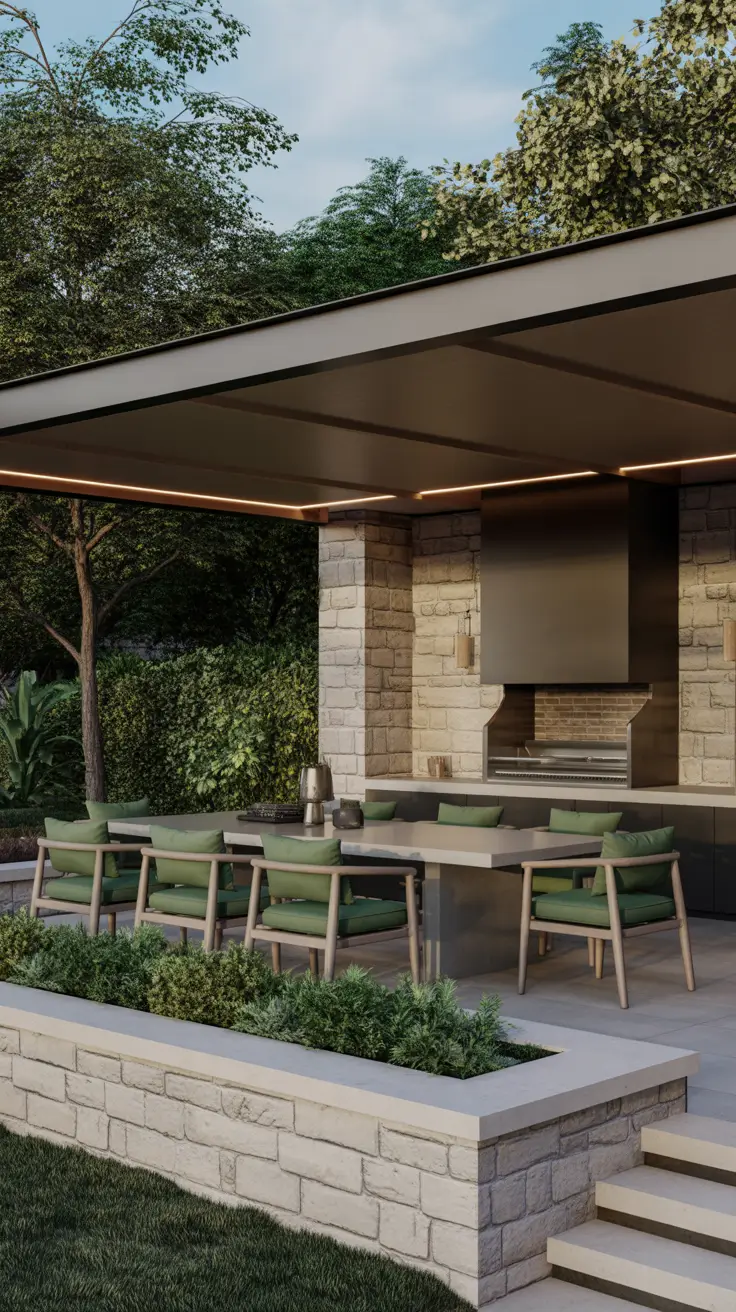 Outdoor BBQ Area With Roof 2026: Modern Covered Patio Ideas for Every Space