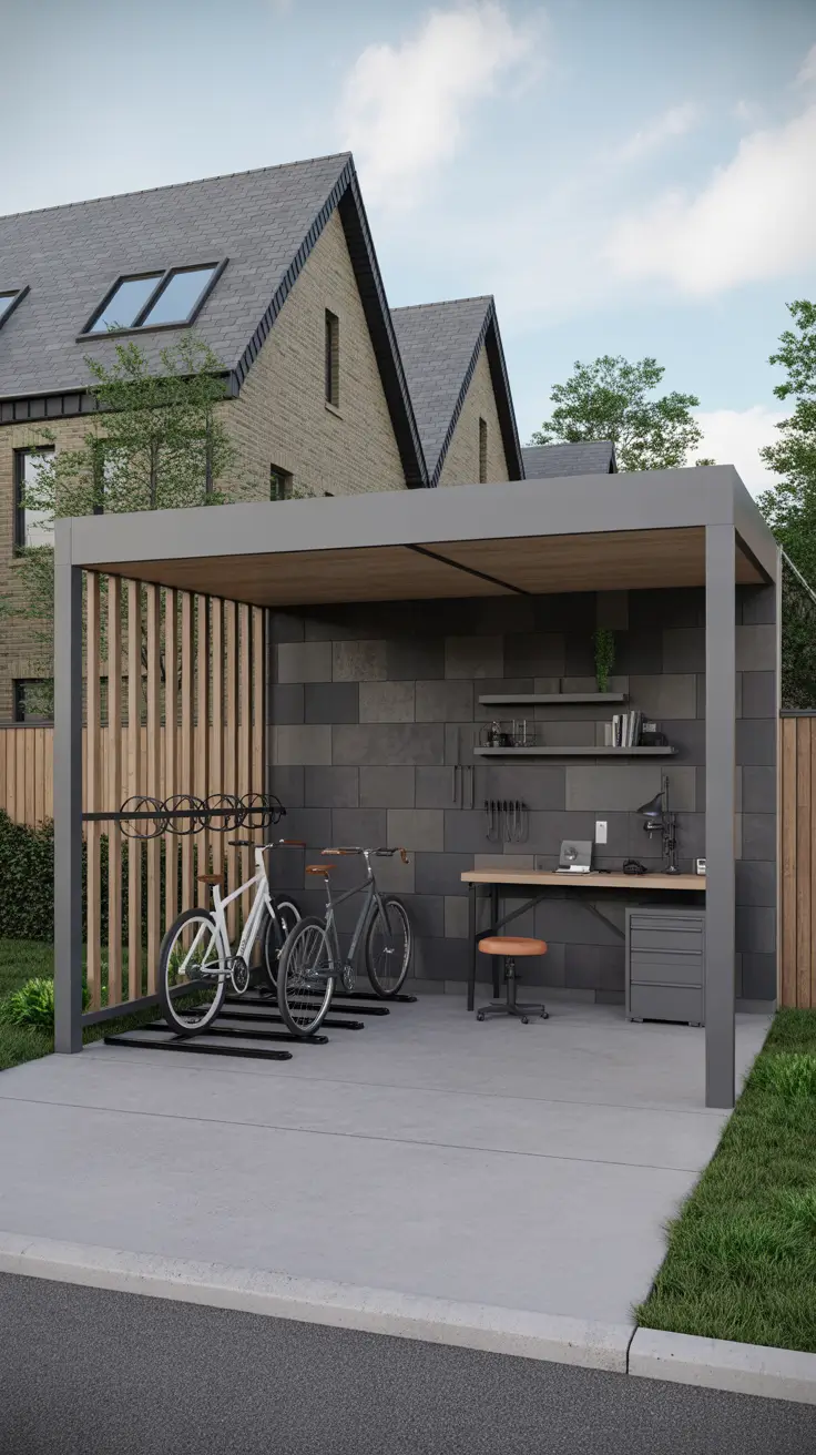 Carport Outdoor Ideas 2026: Modern Designs Attached to House with Smart Storage