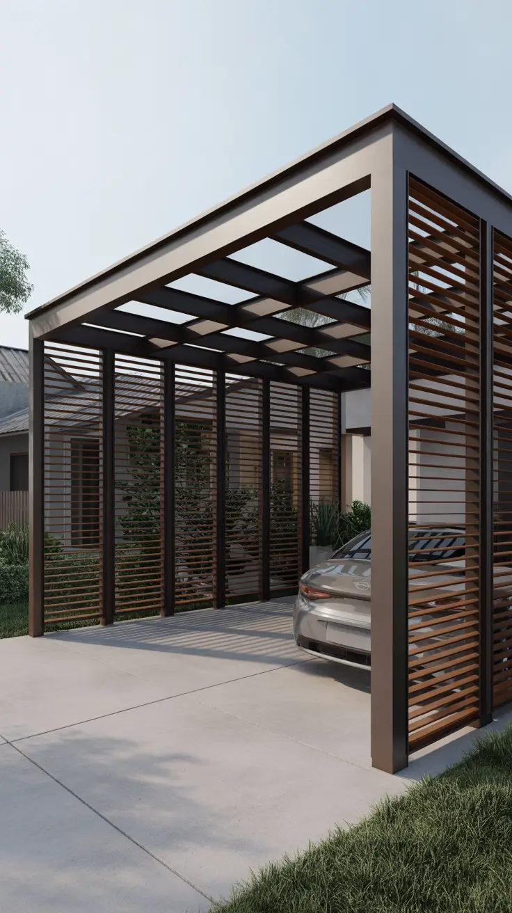 Carport Outdoor Ideas 2026: Modern Designs Attached to House with Smart Storage