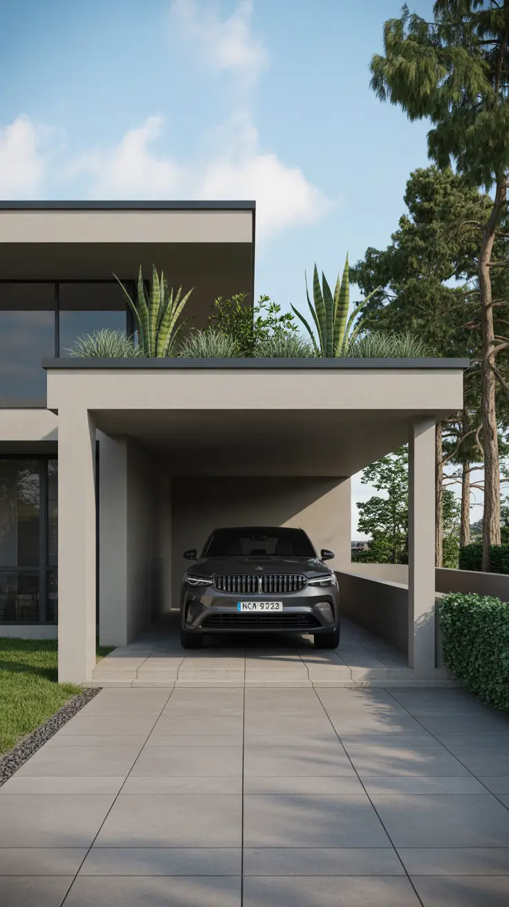 Carport Outdoor Ideas 2026: Modern Designs Attached to House with Smart Storage