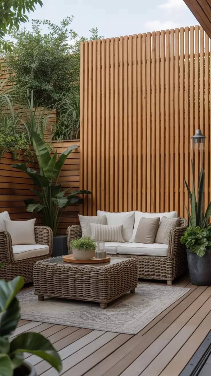 Outdoor Privacy Screen Ideas 2026 for Stylish Patios, Balconies, and Backyards