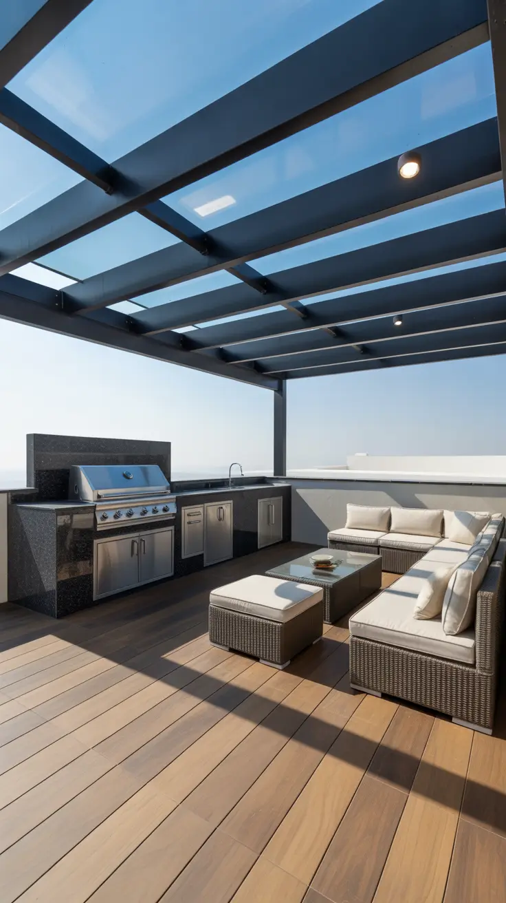 Outdoor BBQ Area With Roof 2026: Modern Covered Patio Ideas for Every Space