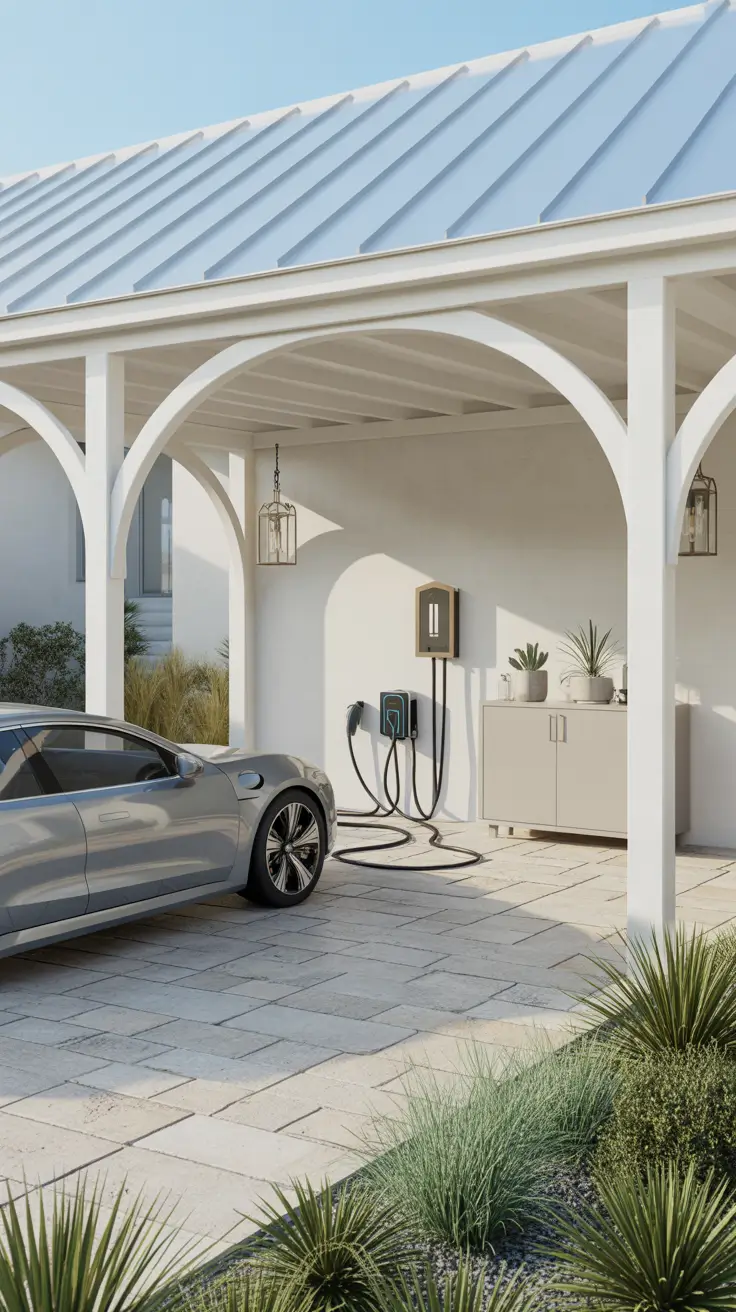 Carport Outdoor Ideas 2026: Modern Designs Attached to House with Smart Storage