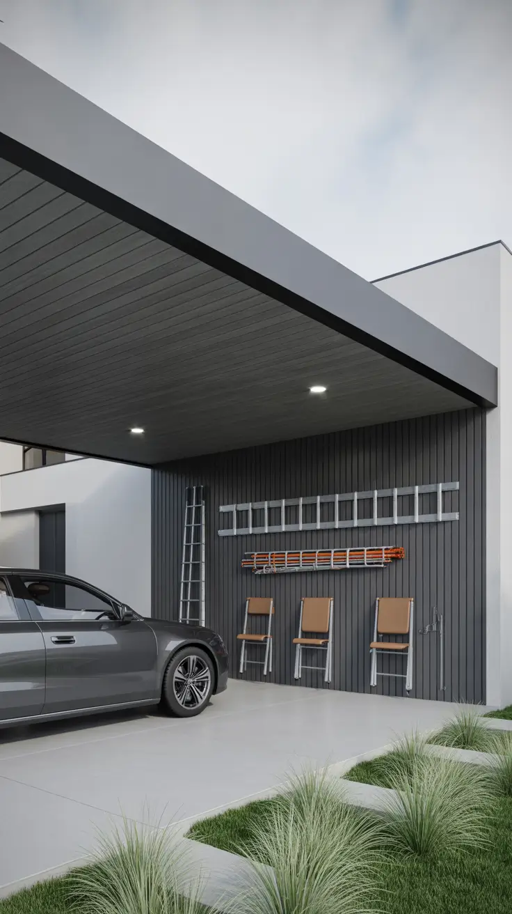 Carport Outdoor Ideas 2026: Modern Designs Attached to House with Smart Storage