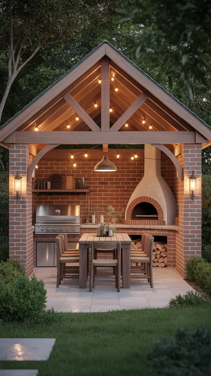 Outdoor BBQ Area With Roof 2026: Modern Covered Patio Ideas for Every Space