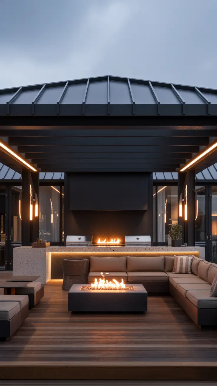 Outdoor BBQ Area With Roof 2026: Modern Covered Patio Ideas for Every Space