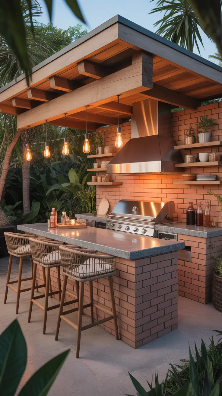 Outdoor BBQ Area With Roof 2026: Modern Covered Patio Ideas for Every Space