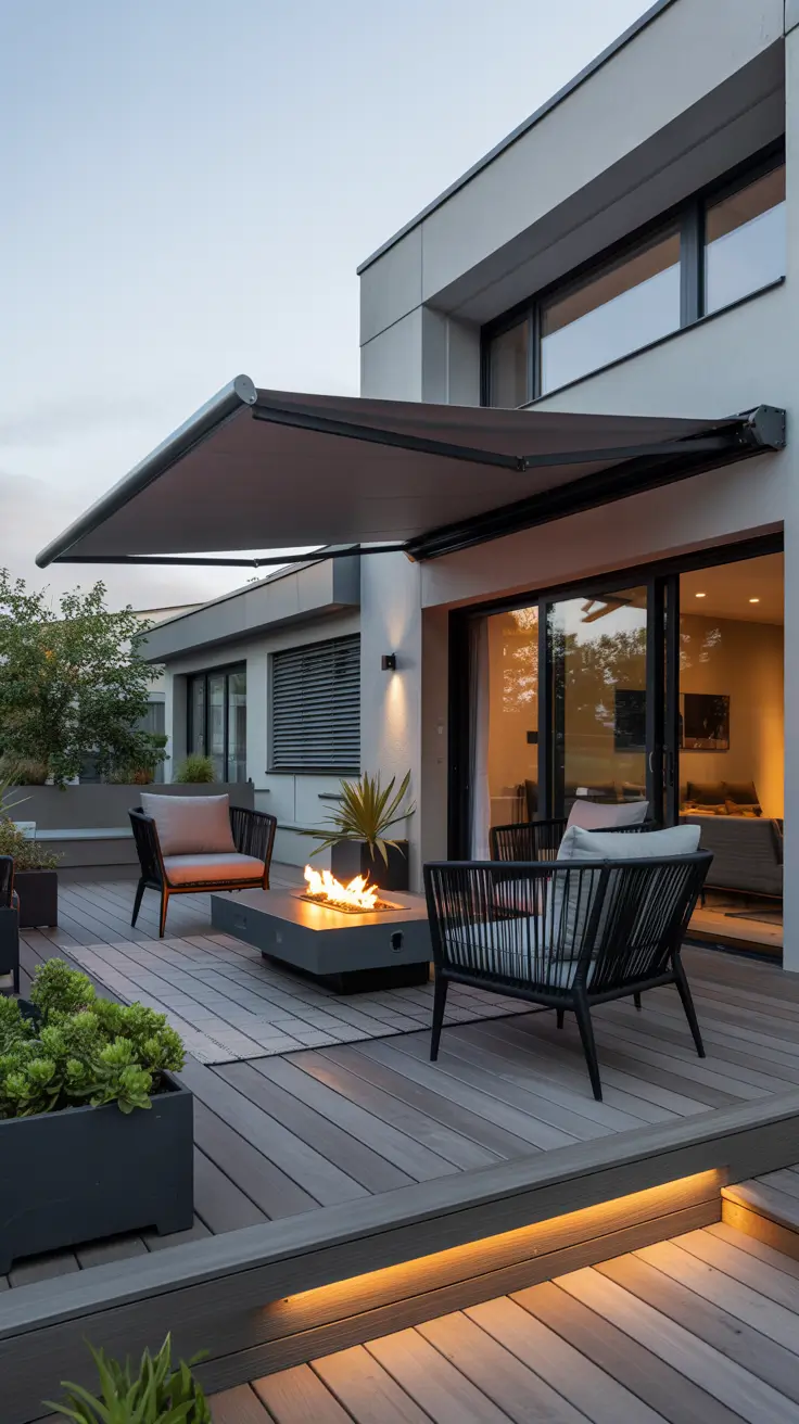 Retractable Awning Ideas 2026 for Stylish Patio and Backyard Shade