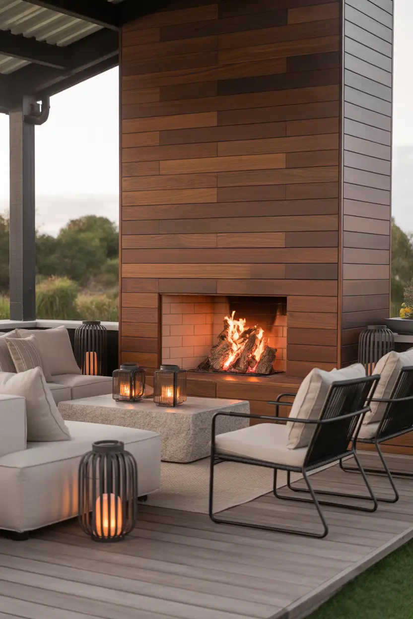 Outdoor Fireplace Ideas 2026: Contemporary, Cozy and Unique Backyard Designs
