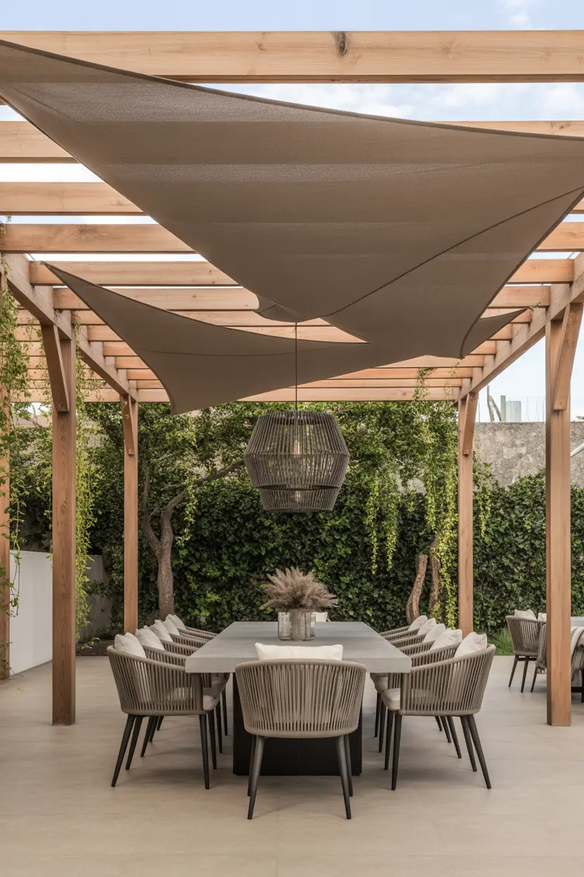 Shade Sail Backyard Ideas 2026: Modern Outdoor Designs for Stylish Sun Protection