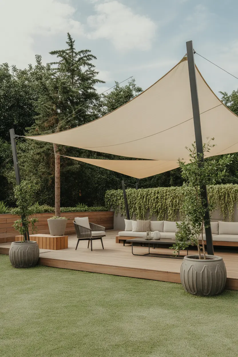 Shade Sail Backyard Ideas 2026: Modern Outdoor Designs for Stylish Sun Protection