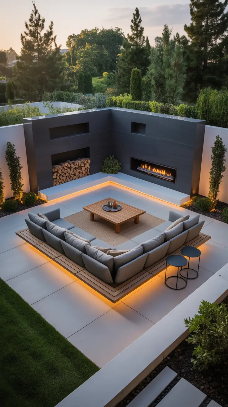 Outdoor Fireplace Ideas 2026: Contemporary, Cozy and Unique Backyard Designs