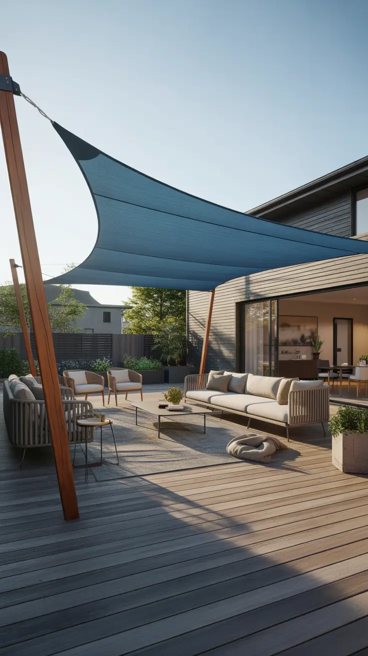 Shade Sail Backyard Ideas 2026: Modern Outdoor Designs for Stylish Sun Protection