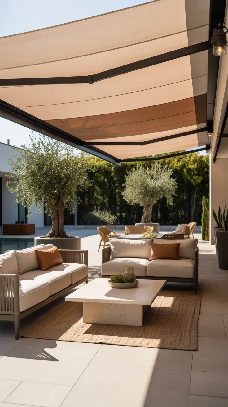 Retractable Awning Ideas 2026 for Stylish Patio and Backyard Shade
