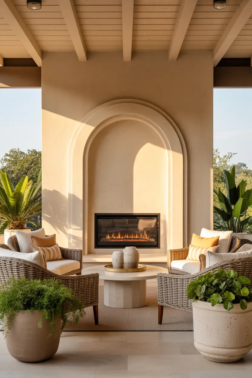 Outdoor Fireplace Ideas 2026: Contemporary, Cozy and Unique Backyard Designs