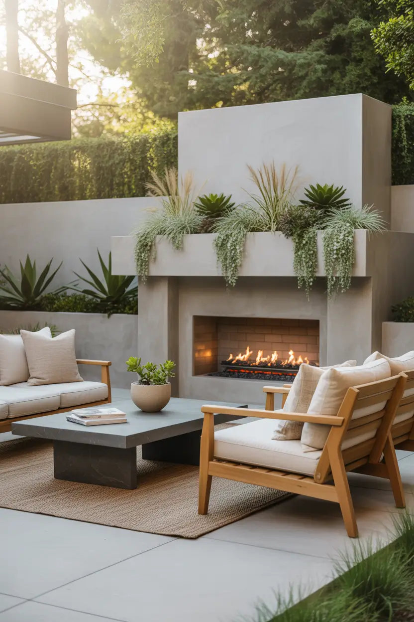 Outdoor Fireplace Ideas 2026: Contemporary, Cozy and Unique Backyard Designs