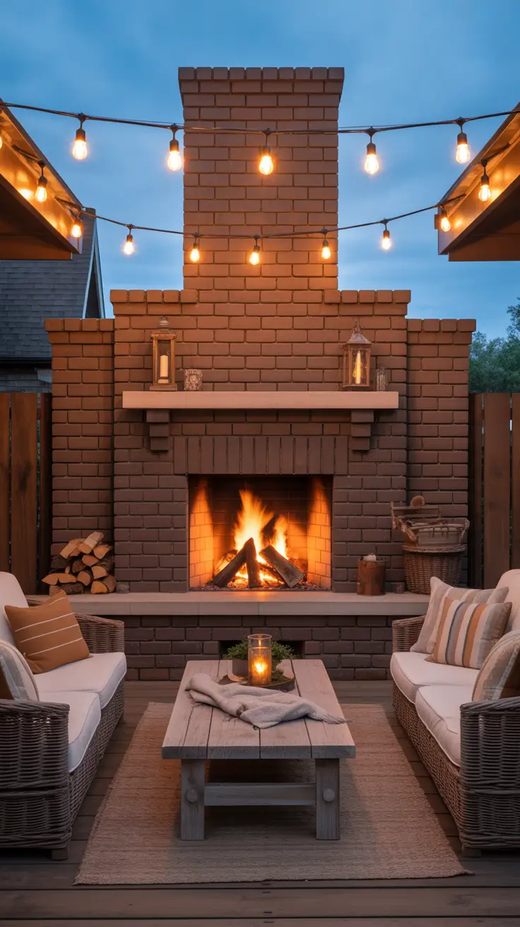 Outdoor Fireplace Ideas 2026: Contemporary, Cozy and Unique Backyard Designs