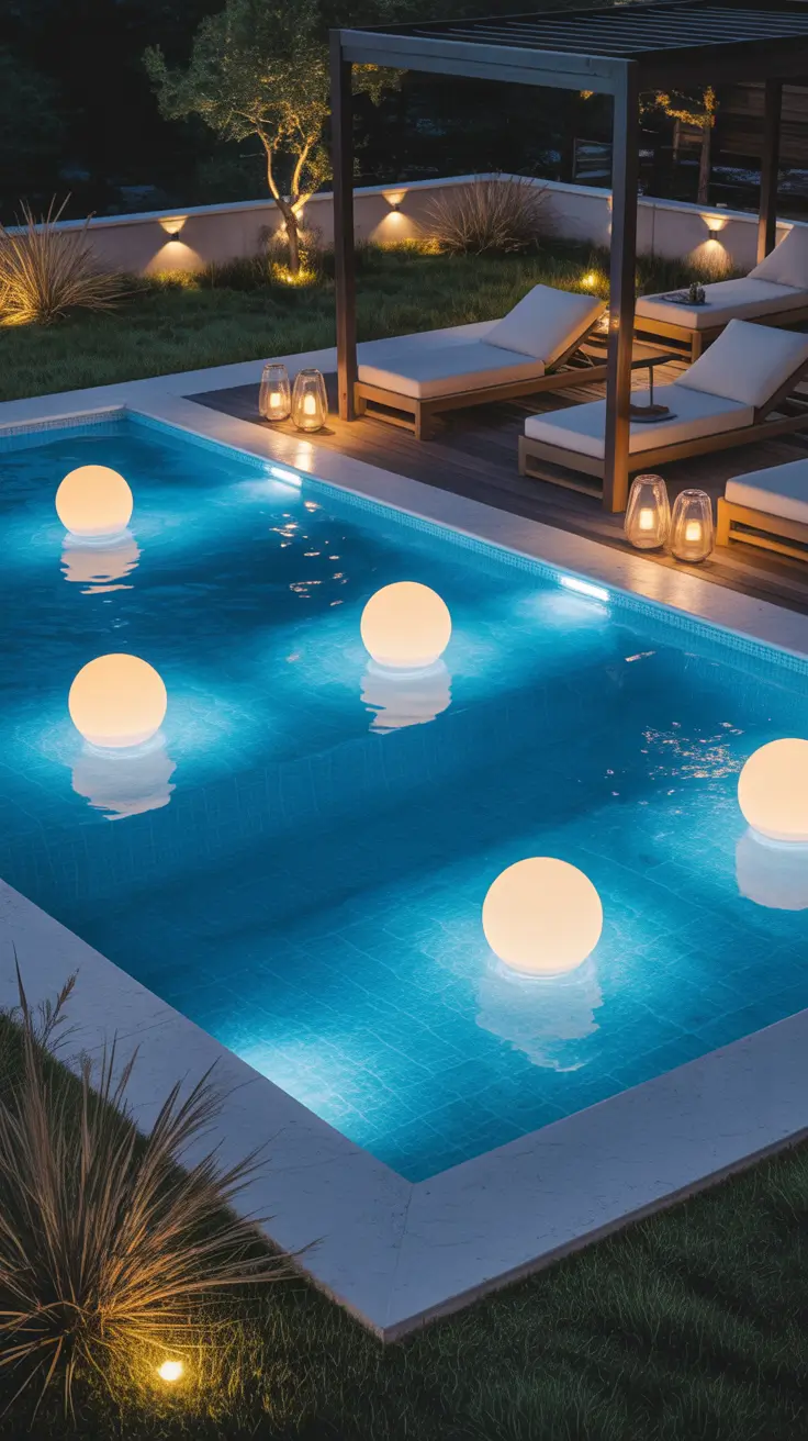 Outdoor Pool Area Above Ground 2026: Modern Deck, Decor & Lighting Ideas