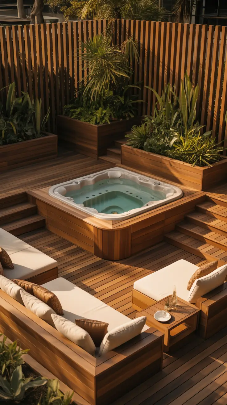 Outdoor Spa Ideas 2026: Modern Backyard Retreats & Jacuzzi Design Trends