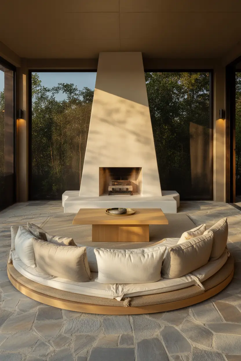 Outdoor Fireplace Ideas 2026: Contemporary, Cozy and Unique Backyard Designs