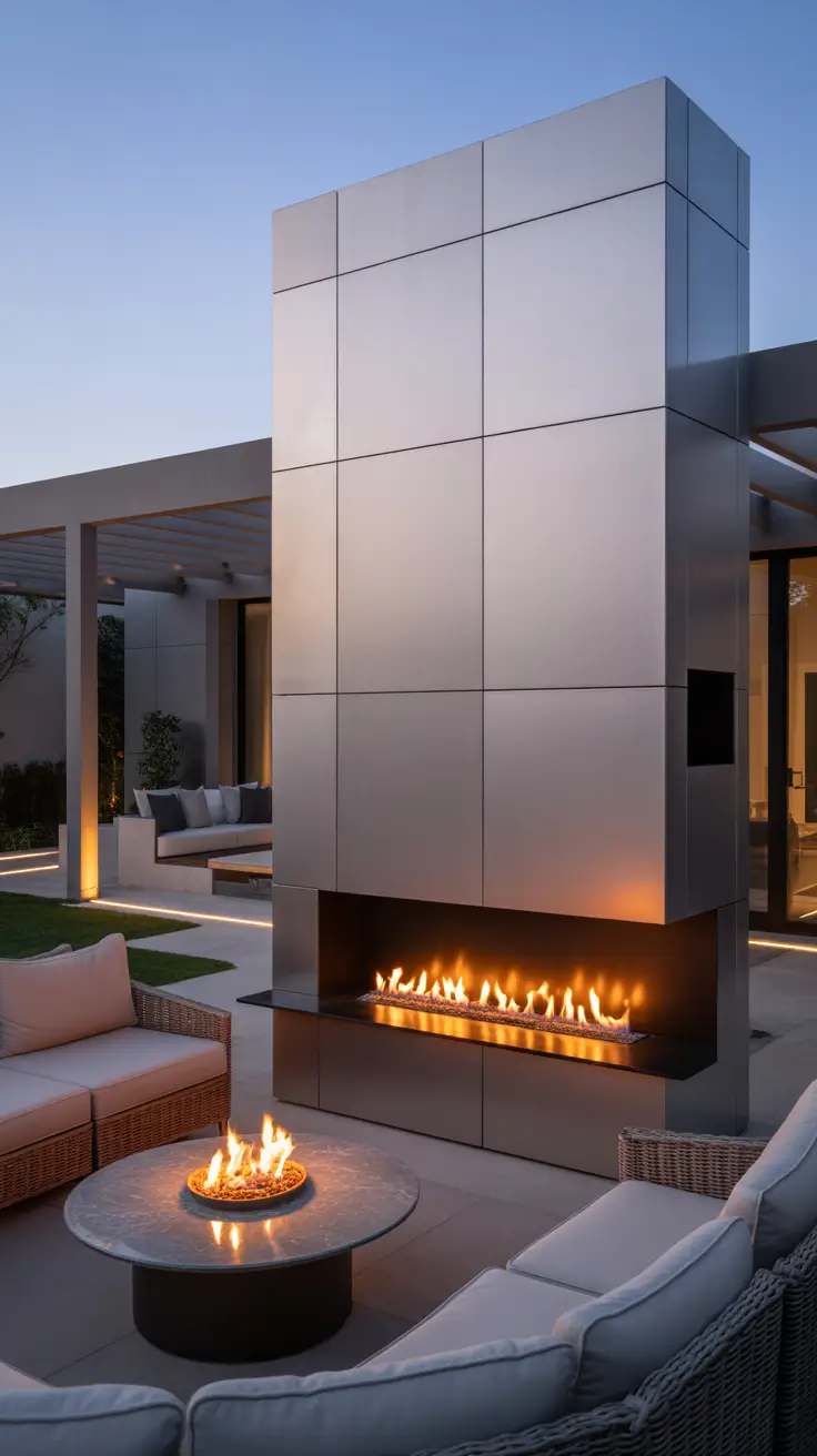 Outdoor Fireplace Ideas 2026: Contemporary, Cozy and Unique Backyard Designs