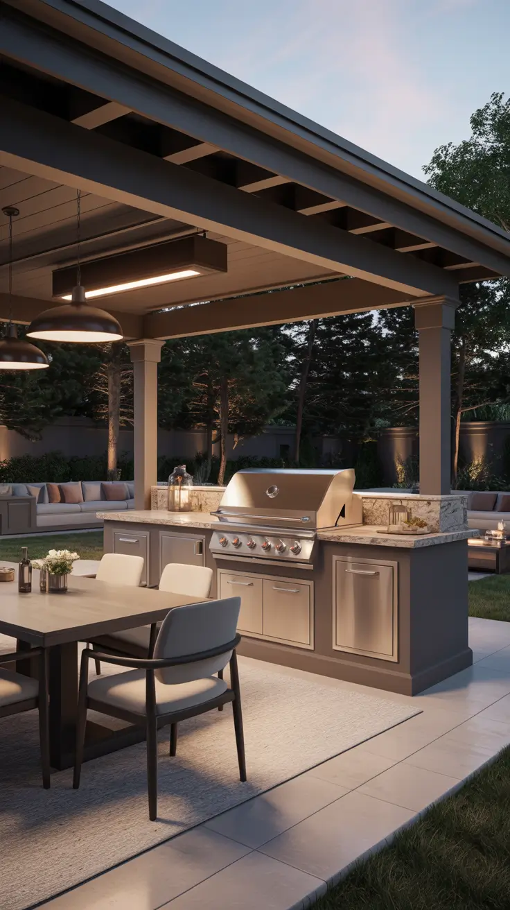 BBQ Patio Ideas 2026: Modern Outdoor Grill Station Designs for Stylish Backyards