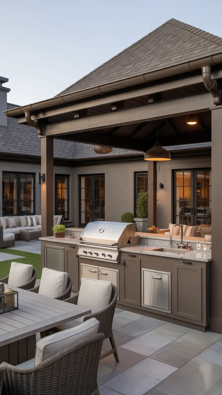 BBQ Patio Ideas 2026: Modern Outdoor Grill Station Designs for Stylish Backyards