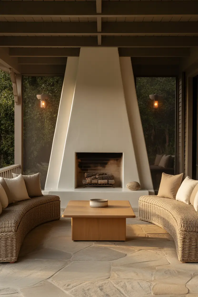 Outdoor Fireplace Ideas 2026: Contemporary, Cozy and Unique Backyard Designs