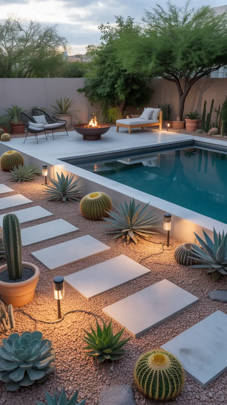 Outdoor Pool Area Above Ground 2026: Modern Deck, Decor & Lighting Ideas