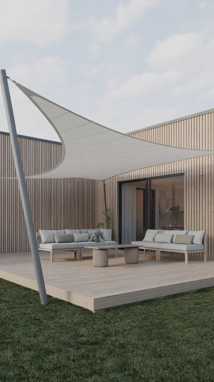 Shade Sail Backyard Ideas 2026: Modern Outdoor Designs for Stylish Sun Protection